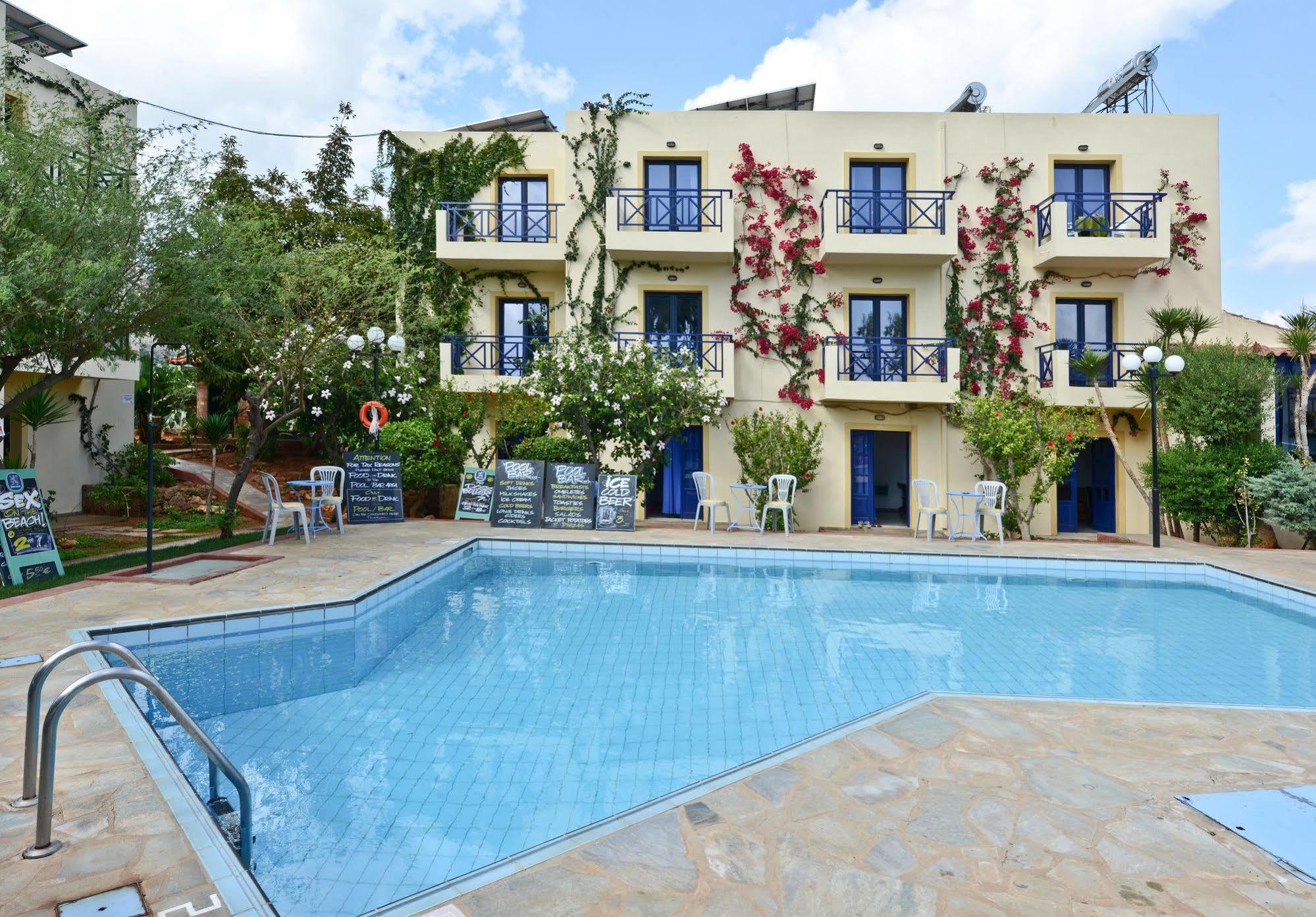 Milos Studios Malia Buitenkant foto